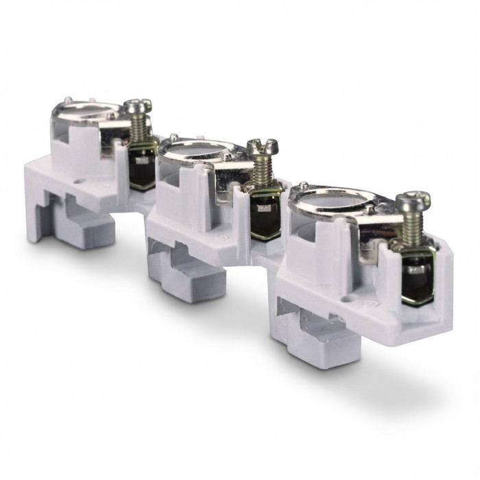 Утримувач DO запобіжників Woehner, шина 5 мм, 60 мм - 01647