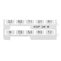 0.0.0.5.08051* Маркування KOIP SM 20x9 для клем AVK 50-240 (1 компл = 10 шт | пак = 24 компл)