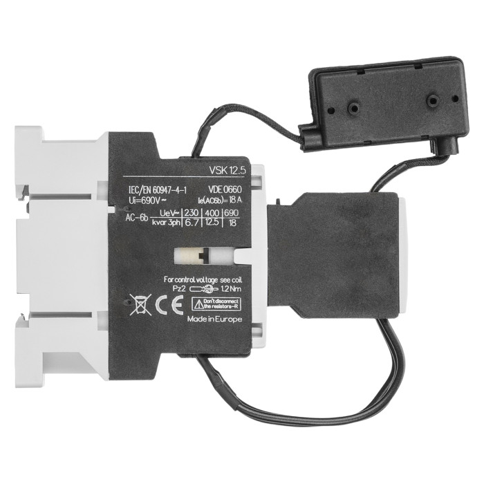 Контактор для конденсаторів Vector VS VSK 15 кВАр 230 В - VSK 15