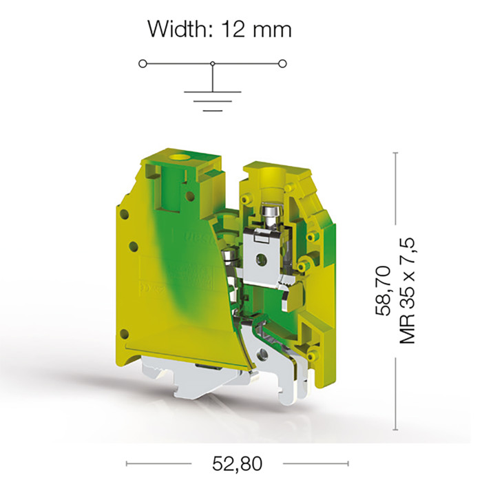 Клема Klemsan AVK Заземлення 16 мм - 0.0.0.3.34200