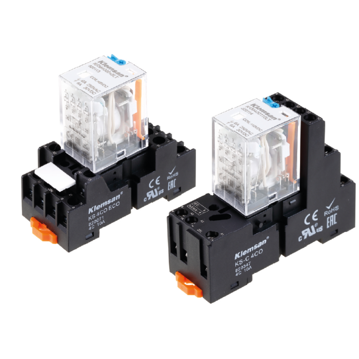 Проміжне реле KRM 2PCO 12A 48V DC LED\Тест
