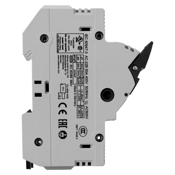 31118 Утримувач запобіжників Ambus 14х51 3р