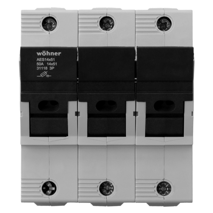 31118 Утримувач запобіжників Ambus 14х51 3р