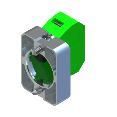 ECX 1032 Монтажна пластина з контактами 1NO для серії ECX 1...