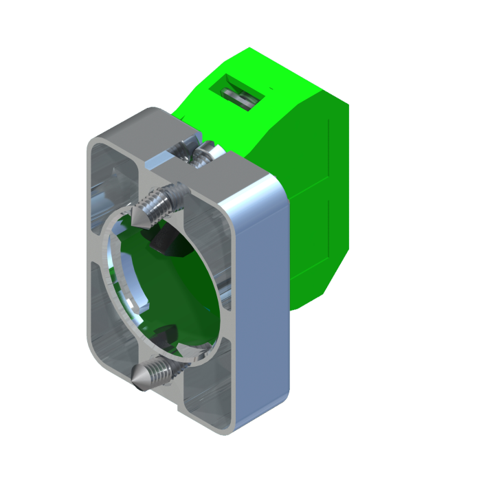 ECX 1032 Монтажна пластина з контактами 1NO для серії ECX 1...