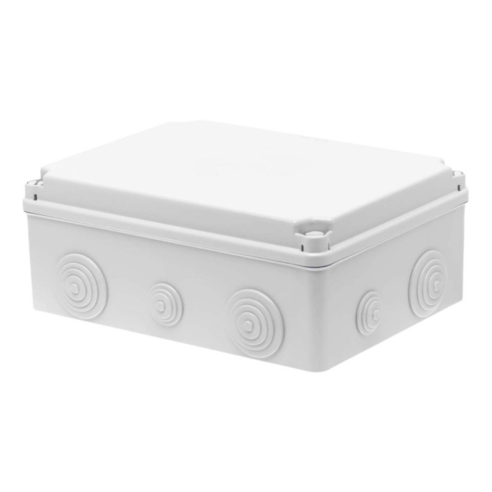 EV231 Коробка клемна 194x255x101мм, IP65, IDE