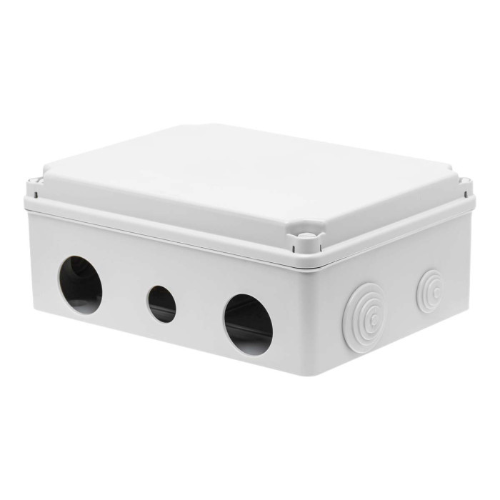 EV231 Коробка клемна 194x255x101мм, IP65, IDE