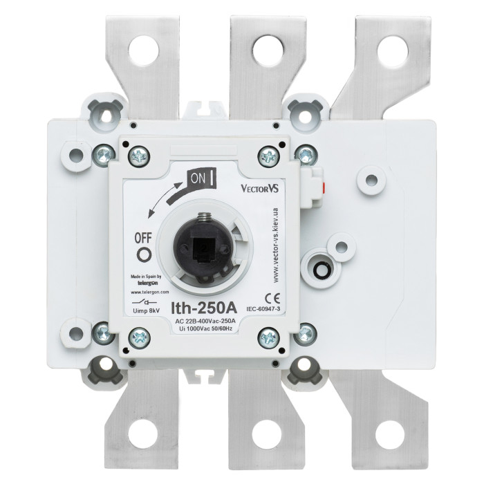 Вимикач навантеження Vector VS S5 3P 250A - S5-02503PD0