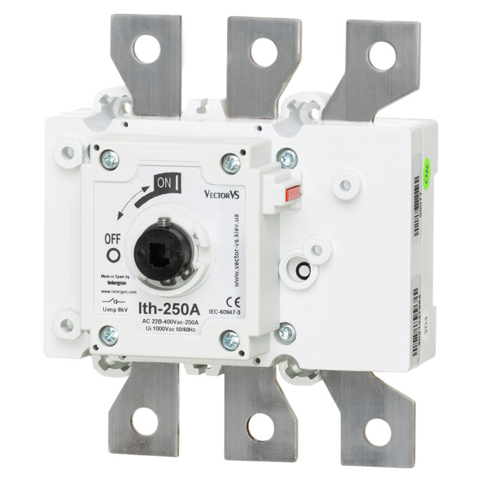 Вимикач навантеження Vector VS S5 3P 250A - S5-02503PD0