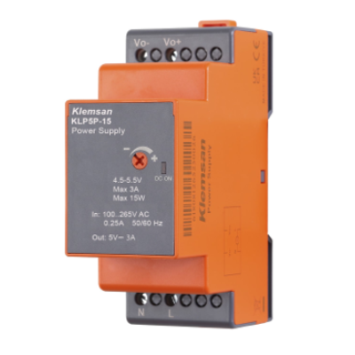 Блок живлення на DIN-рейку KLP 1Ph 5V DC 3A 15W