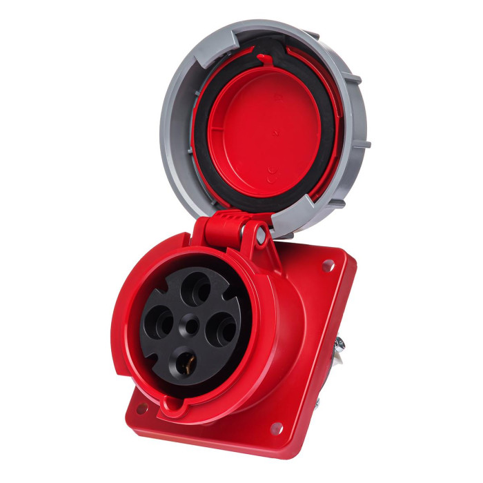 Розетка вбудована похила IDE MUNDIAL 3P+E 63A 380–415V IP66-67