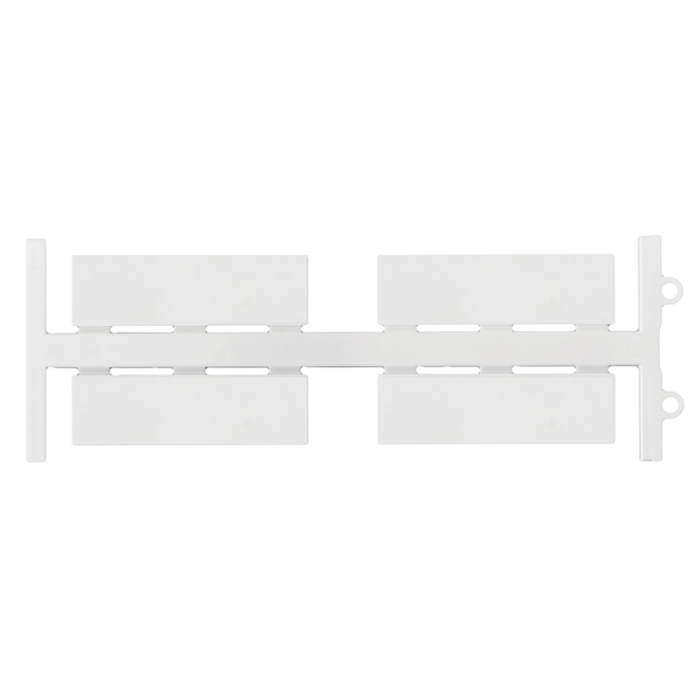 0.0.0.5.08803 Маркувальна пластина PBIP 5015 W пуста 50x15 (1 компл = 4 шт | пак = 24 компл)
