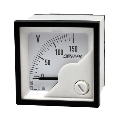 Вольтметр прямий FRER F48MV 90˚ 10V