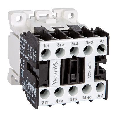 Мініконтактор VCM 6A 230V AC 2NO+2NC