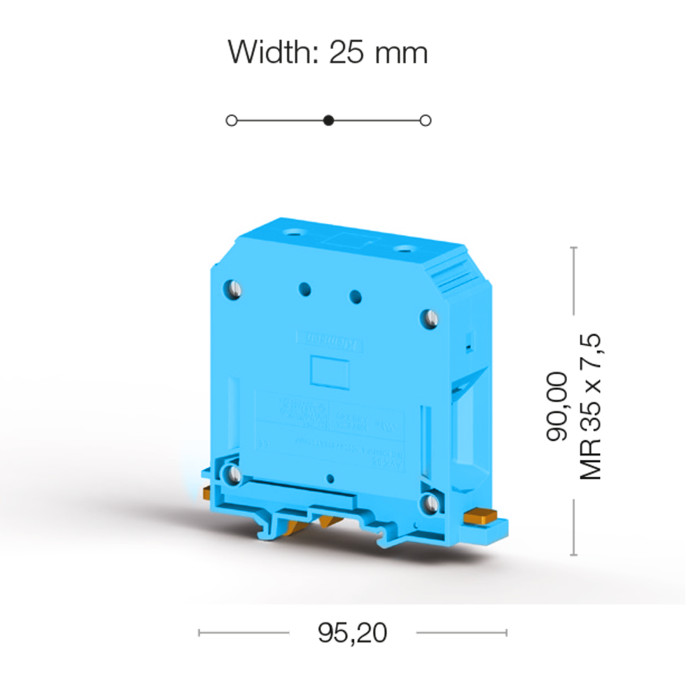 Клема Klemsan AVK Прохідна 150 мм - 0.0.0.3.04351