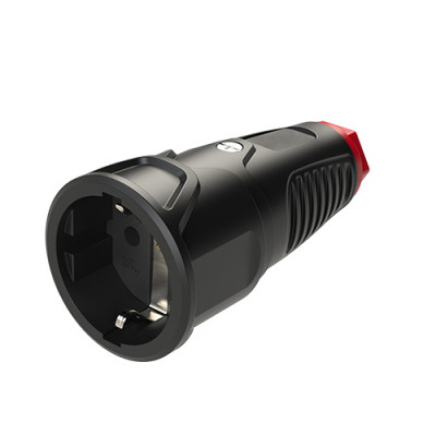 Розетка кабельна IDE SCHUKO 2P+E 16 А 220–250 В IP20