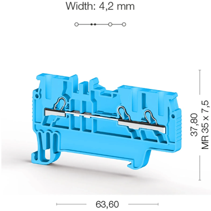 Клема Klemsan PYK Багатовивідна 1.5 мм - 0.0.0.3.07031