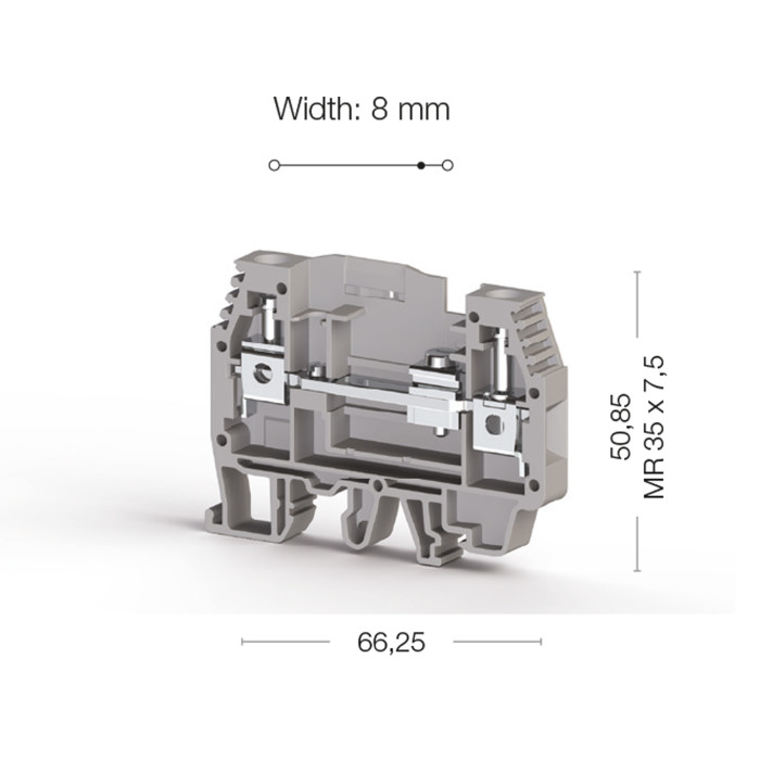 Клема Klemsan WGO Вимірювальна 6 мм - 0.0.0.3.75791