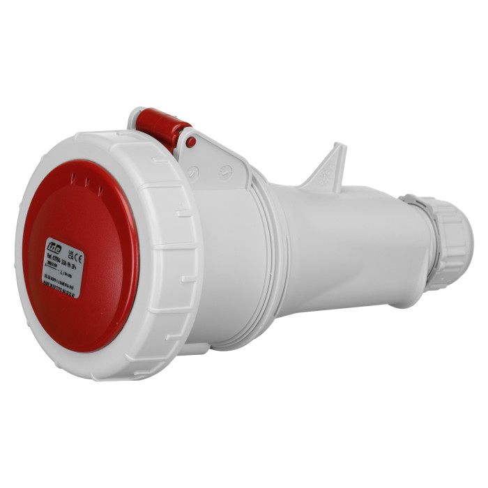 Розетка кабельна IDE MUNDIAL 2P+E 32A 380–415V IP66-67