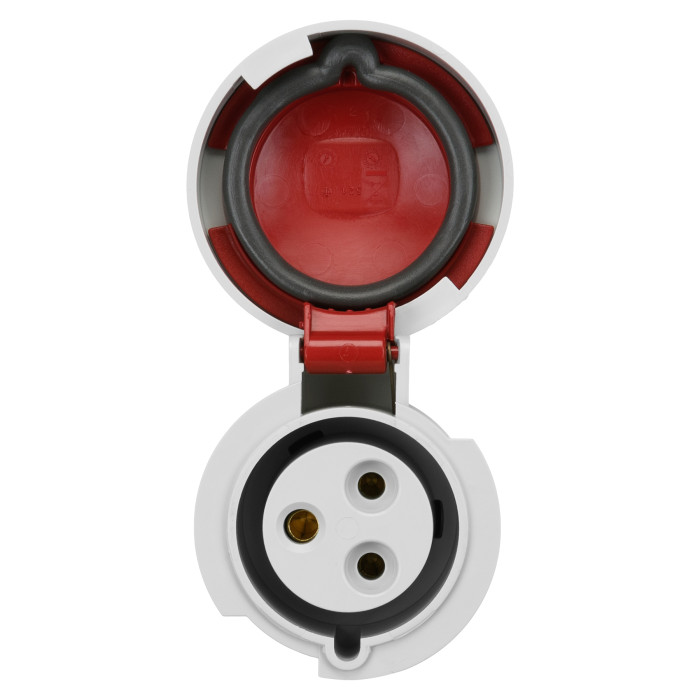 Розетка кабельна IDE MUNDIAL 2P+E 32A 380–415V IP66-67