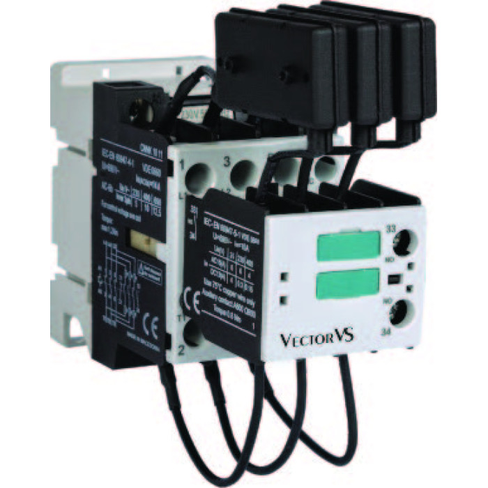 Контактор для комутації конденсаторів до 10 кВАр VSK 10 11 230V 50/60Hz