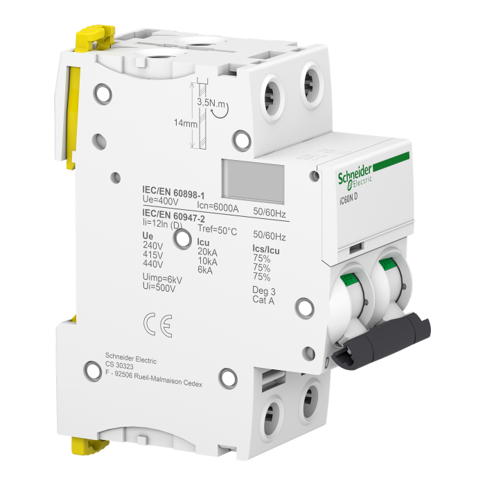 A9F75240 АВТ. ВИМИКАЧ iC60N 2P 40A D