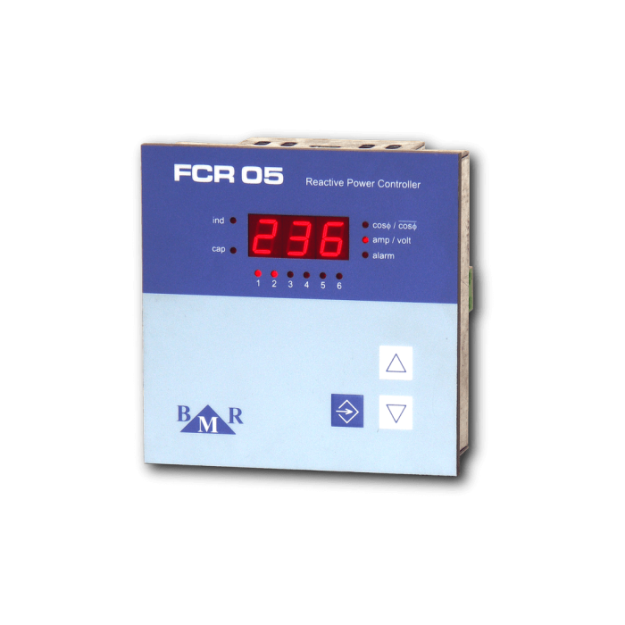 FCR05RS Регулятор реактивної потужності BMR (6 ступеней), живлення 400В + порт зв'язку RS-485