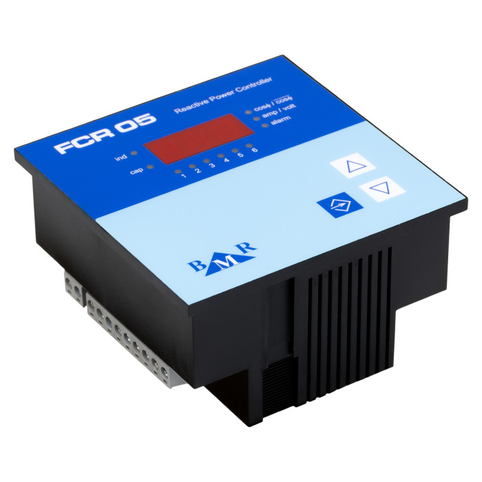 Регулятор реактивної потужності BMR FCR05RS, живлення 400V + порт зв'язку RS-485