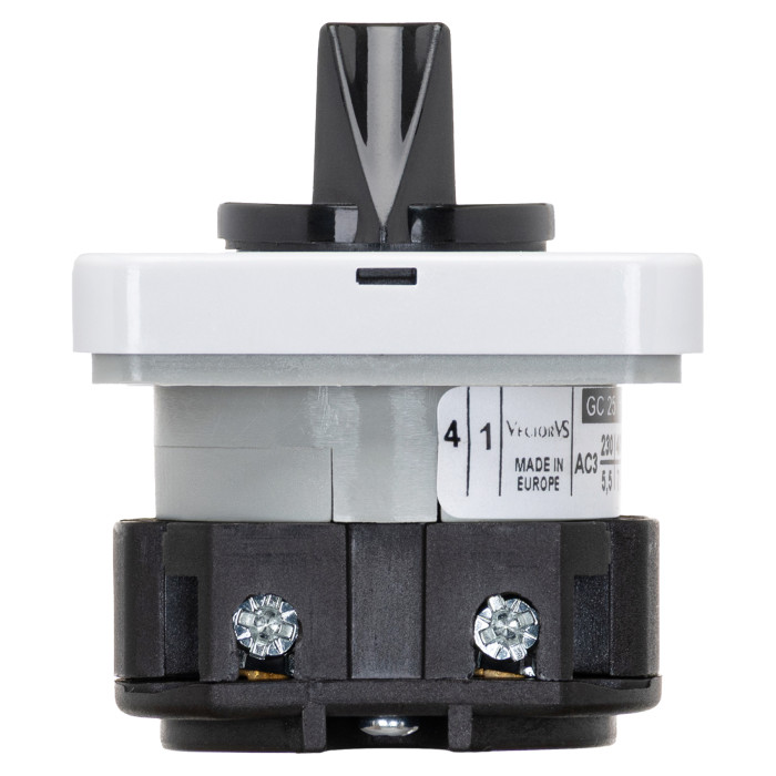 Кулачковий перемикач GC 25A 1P схема 51 (1-0-2)