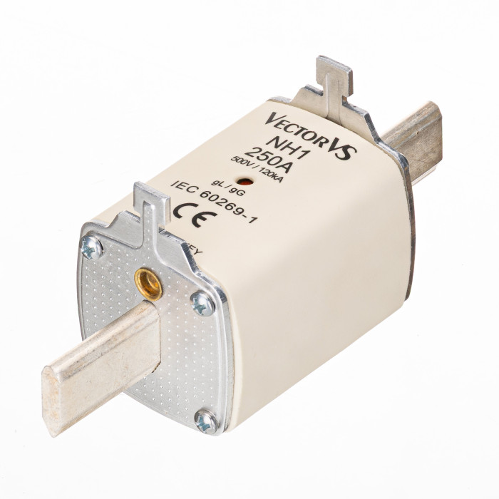 Запобіжник Ножовий Vector VS GENESIS NH1 250А 500V AC gG