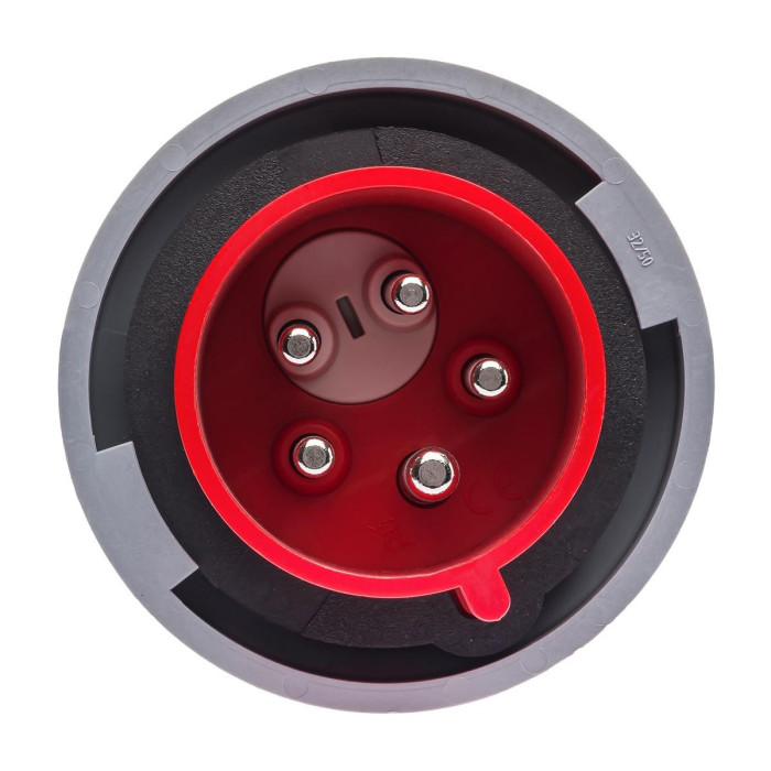 Реверсивний штепсель IDE MUNDIAL 3P+N+E 32 А 200/346–240/415 В IP67 - 08508