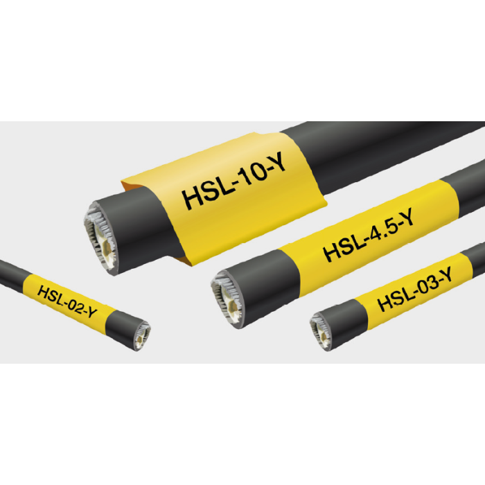 0.0.0.5.79020 Маркування для проводу термоусадка HSL жовта 16-30мм (1 пак 50м)