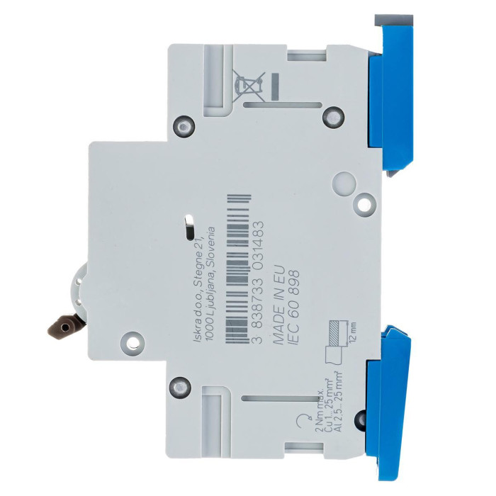 Модульний автоматичний вимикач ISKRA RI61 1P C4A 10кА - 786100051000