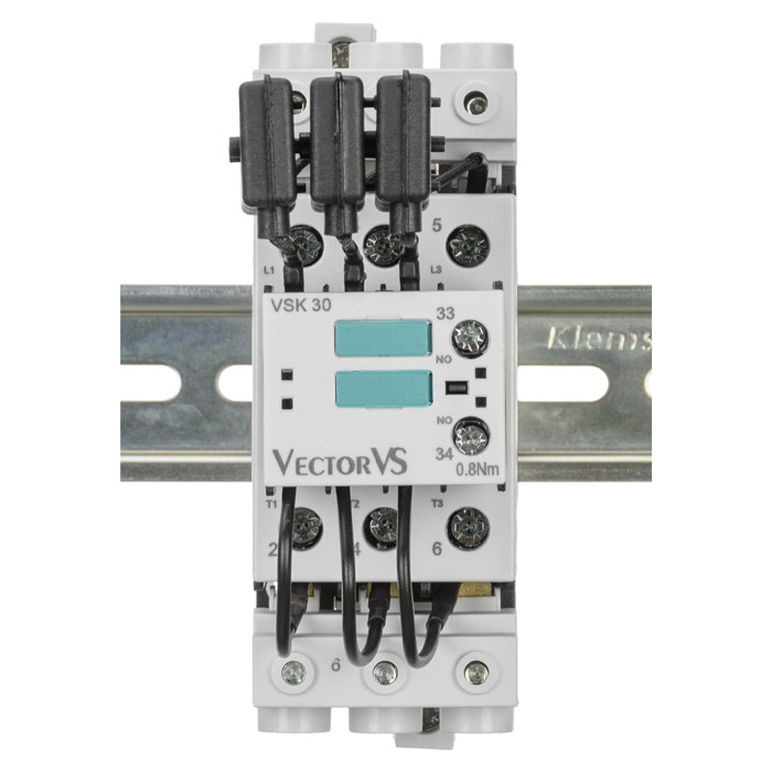 Контактор для комутації конденсаторів до 30 кВАр VSK 30 11 230V 50/60Hz
