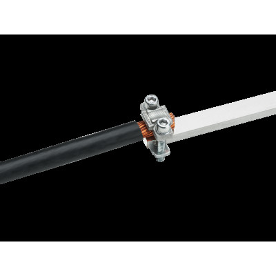 01202 Клема для продольного з'єднання шин 25 х 5 mm (150 - 300 мм кв.)