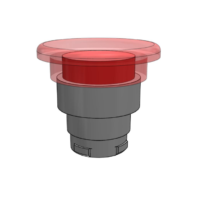 ECX 1226 Поворот кнопка аварійної зупинки