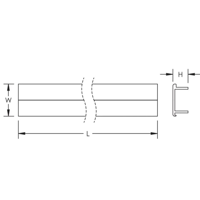 560940 Алюмінієвий профіль ABS AP