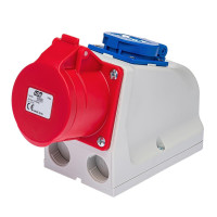 Розетка комбінована IDE SCHUKO 2P+E/3P+N+E 16 А 200/346–240/415 В IP44