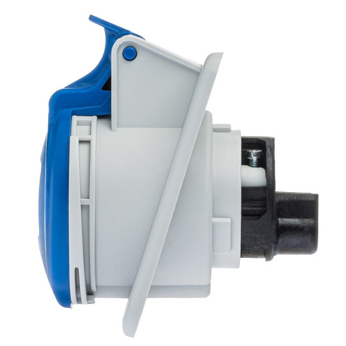 Розетка вбудована похила IDE MUNDIAL 2P+E 16 А 200–250 В IP44 - 02301