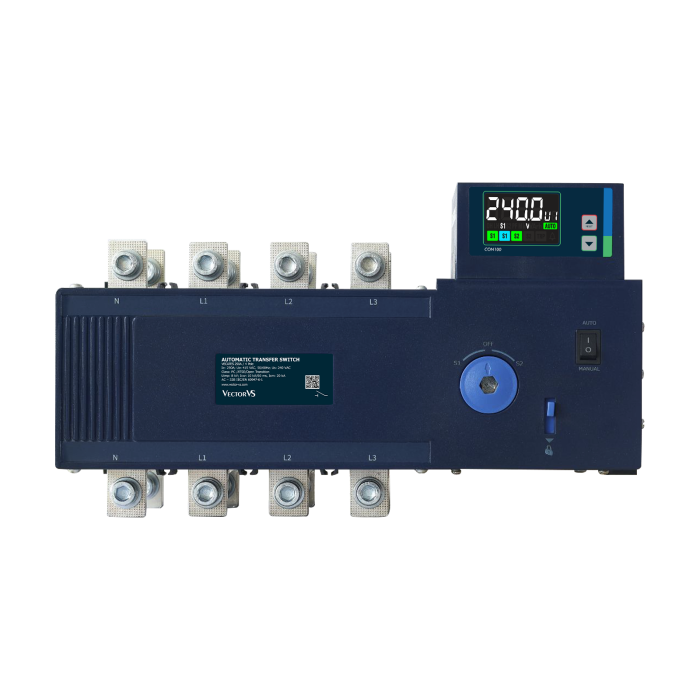 Перемикач навантаження з мотор-приводом Vector VS VECATS 4P 250A - TVATS4F250AT