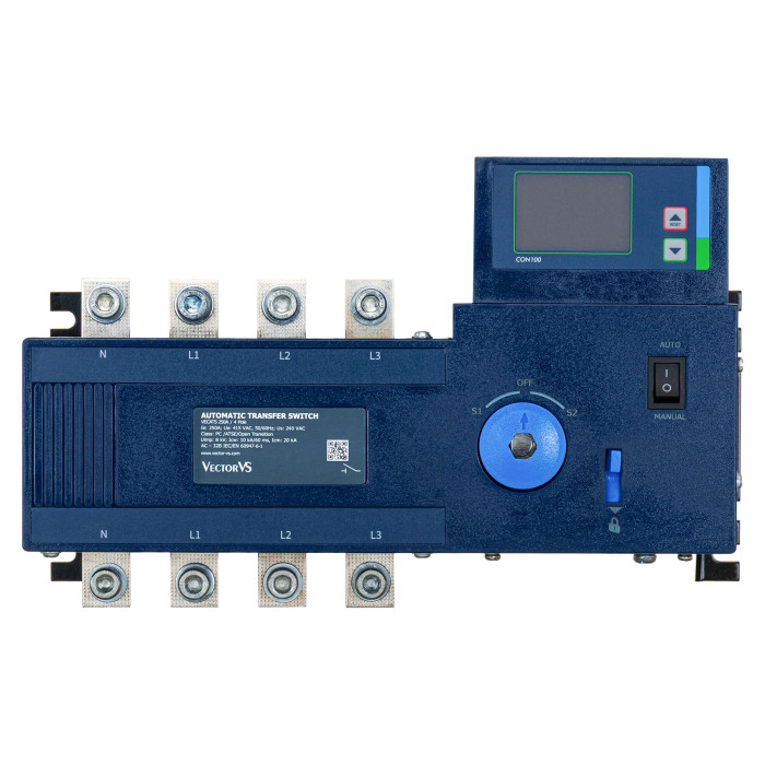Перемикач навантаження з мотор-приводом (АВР) Vector VS VECATS 4P 250A
