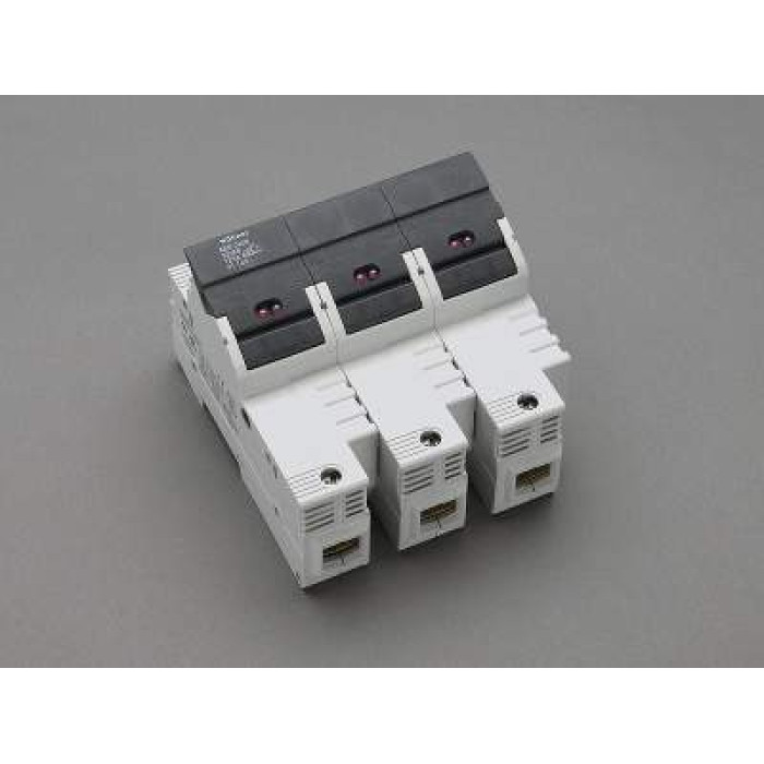 31143 Утримувач запобіжників Ambus 22х58 3р з LED індикацією