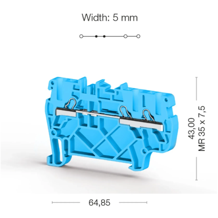 Клема Klemsan PYK Багатовивідна 2.5 мм - 0.0.0.3.07431
