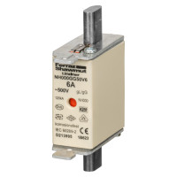 Ножовий запобіжник PRONUTEC gG NH000 6A