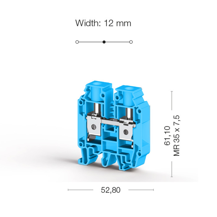 Клема Klemsan AVK Прохідна 25 мм - 0.0.0.3.04291