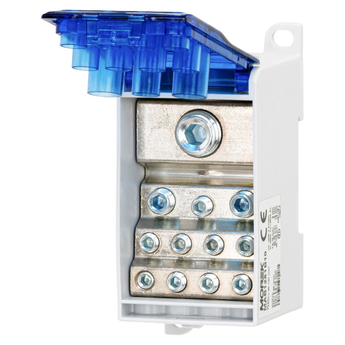 Розподільний блок MOREK OJL280A синій вх. (1xAl/Cu120) вих.