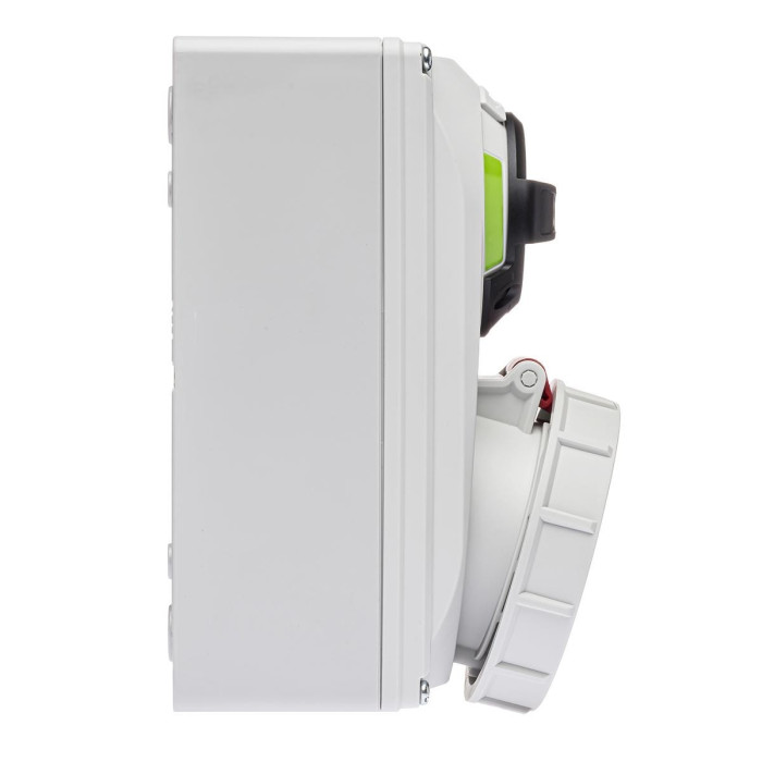 Розетка настінна з механічним блокуванням IDE MUNDIAL 3P+E 32 А 380–415 В IP67 - 03835