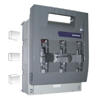 432.24.60.23E8 Вимикач під запобіжник горизонтальні BTHC NH-2 400A M10 на шину 60мм 800VAC