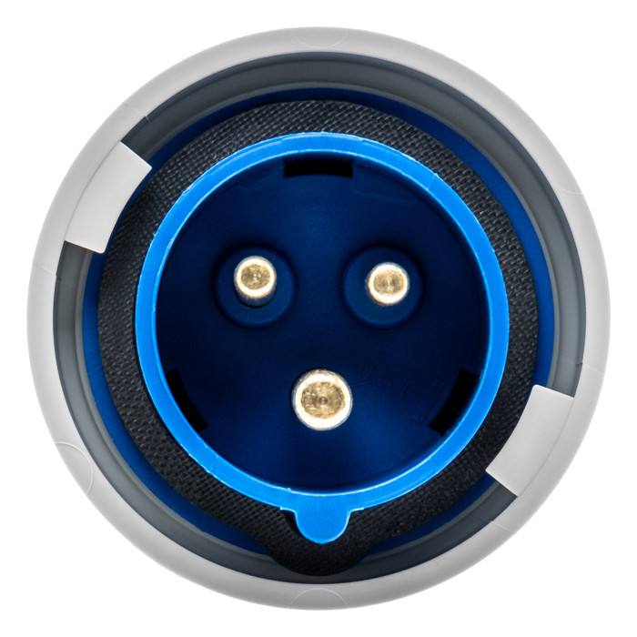 Вилка кабельна IDE MUNDIAL 2P+E 16 А 200–250 В IP66-67 - 02601