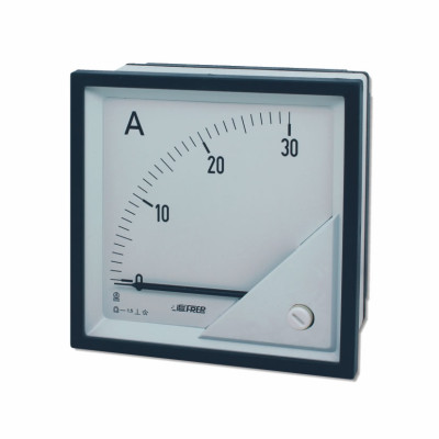 Амперметр FRER F72MA 90˚ шкала -250/0/+250A 100мВ